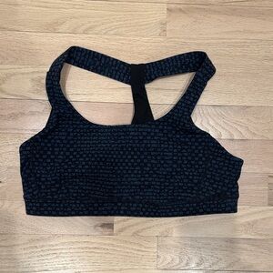 lululemon athletica Navy Patterned Sports Bra